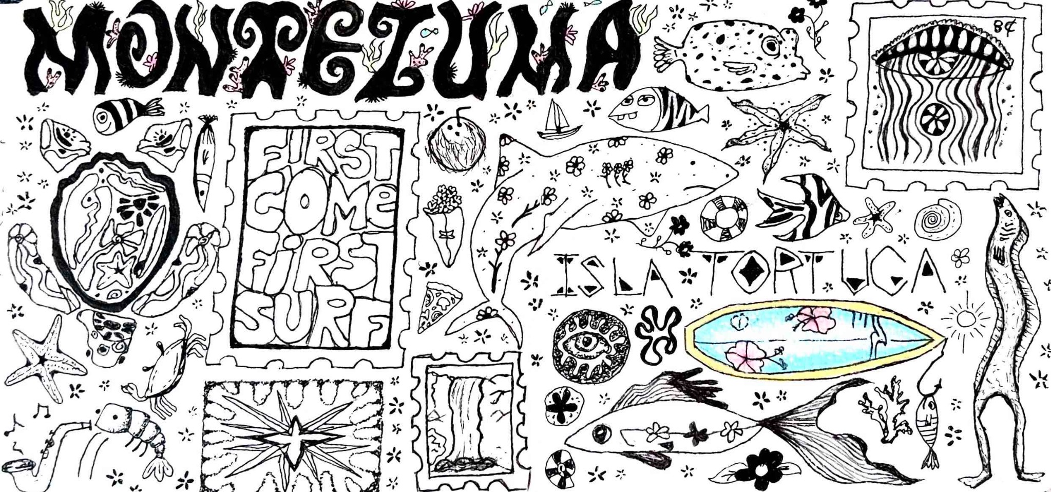 Montezuma design sheet