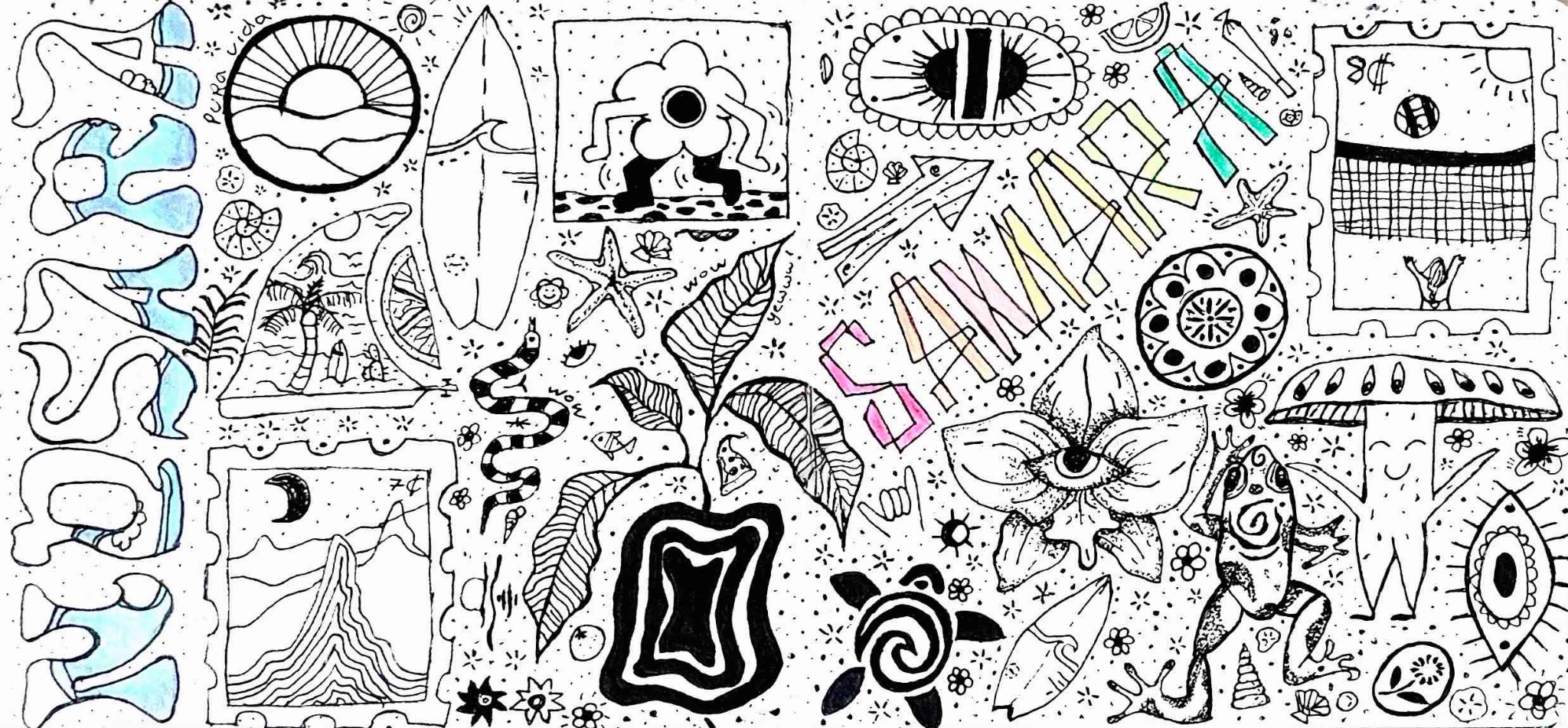 Nosara design sheet