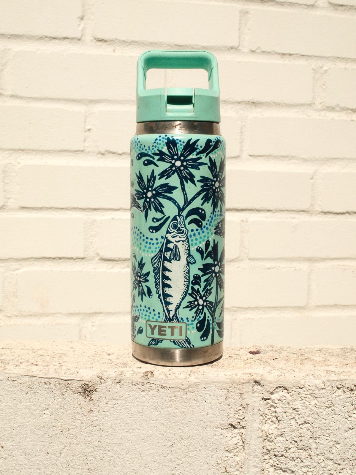 First hand-painted object
